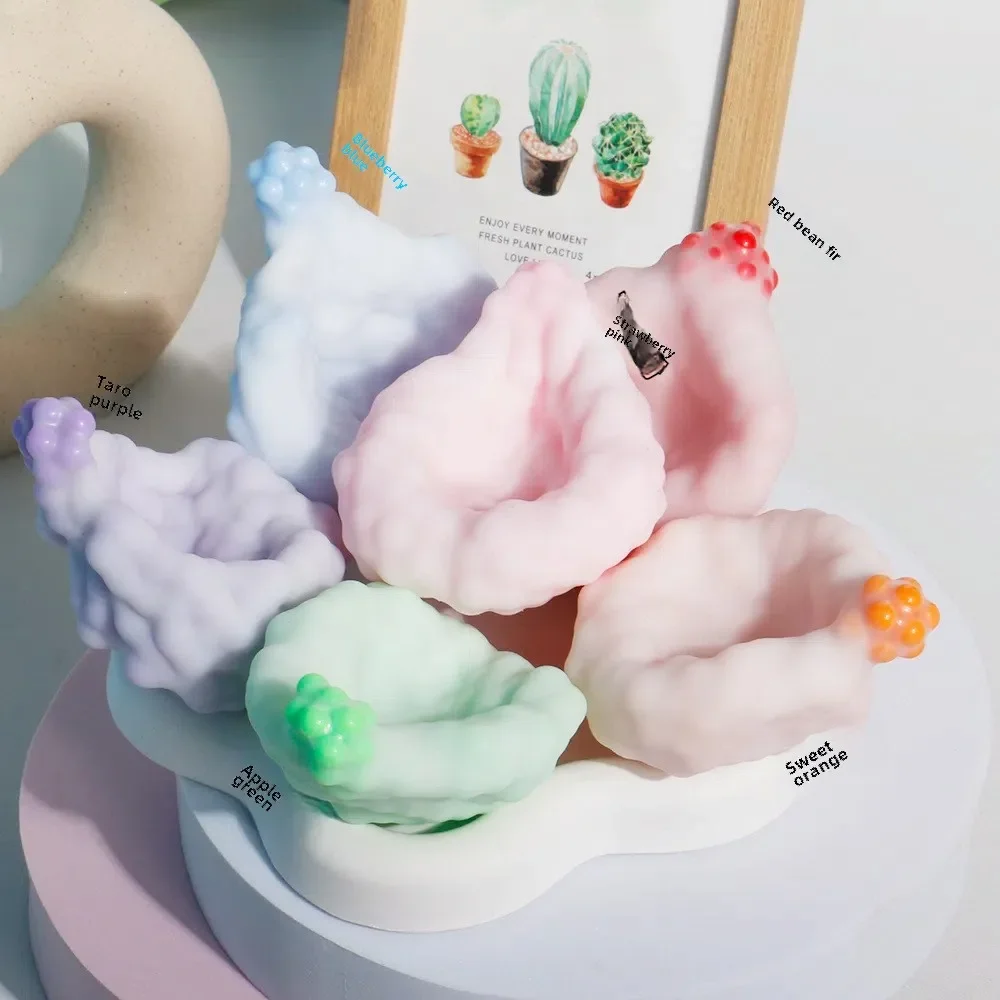 Squishy Palla Antistress Agitarsi Giocattolo Antistress Decompressione Giocattoli Sensoriali per Adulti Bambini Morbido Lento Aumento Ufficio Casa Regalo