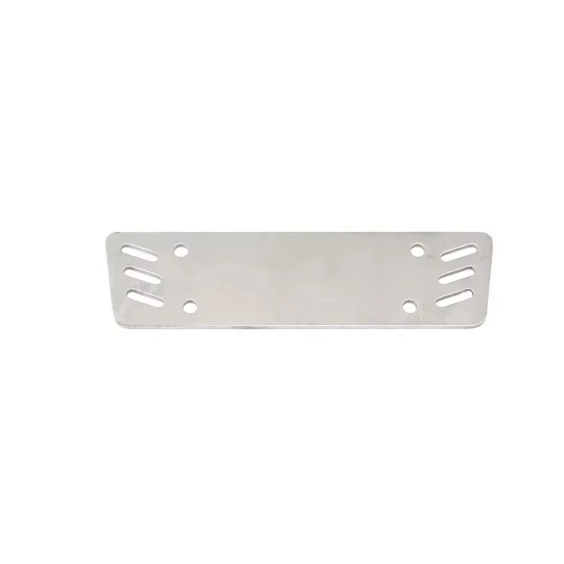 Heavy Duty Stainless Steel Chassis Skid Plate Protector Reinforced Hop-Up Parts For Yikong DF7 1/7 Short Course Truck RC Off-Roa