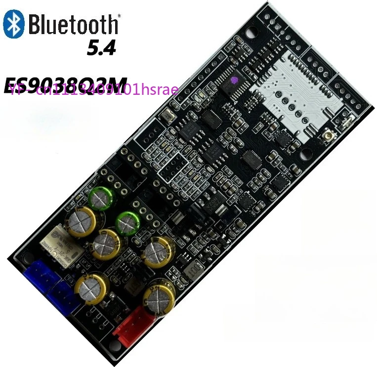 Dual ES9038 Parallel Audio Decoder Bluetooth 5.4 QCC5181 USB WAV DAC Amplifier LDAC Support