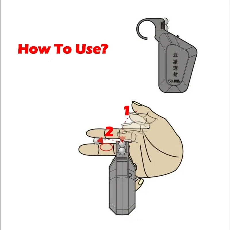 1PCS Plastic Outdoor Camping Slingshot Accessories Tools Fast Repeated Storage Box Steel Bullet Box