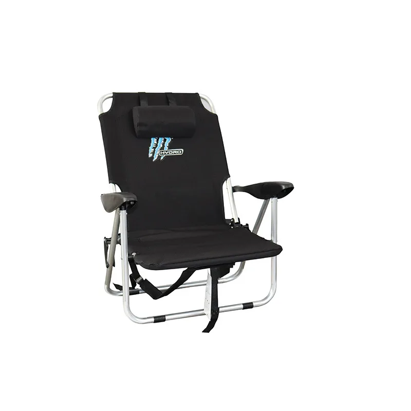 

Cross-border new backpack folding recliner aluminum alloy folding chair outdoor leisure camping chair portable beach chair