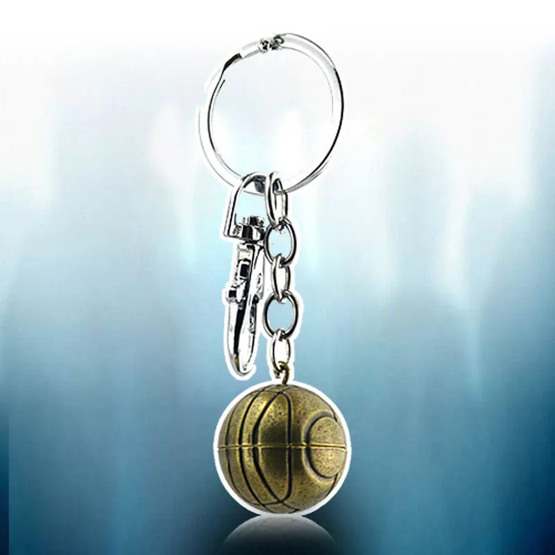 Hot Value Classic Game Film Assassin Killer Origines Apple of Eden Pendant Key Ring Model Figure Toy Gift