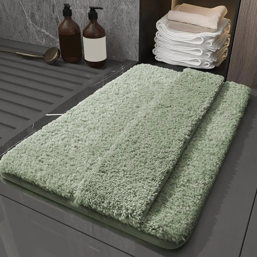 Non-slip Floor Mat Foot-drying Entry Rug Quick-drying Bathroom Floor Mat with Anti-slip Bottom Thick Absorbent Entry for Bath