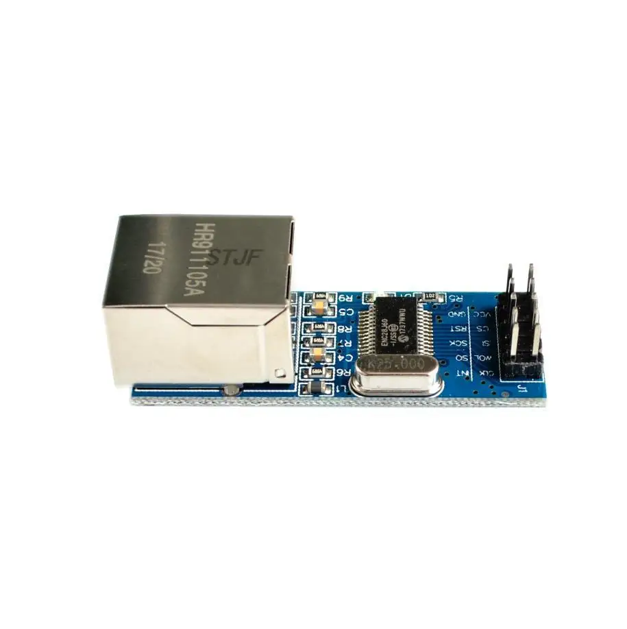 وحدة شبكة إيثرنت LAN صغيرة ENC28J60 51 AVR SPI PIC STM32 LPC #2