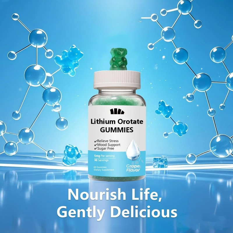 20 ملغ لكل مكمل تقديم، 60 كبسولة نباتية، مكمل ليثيوم #6