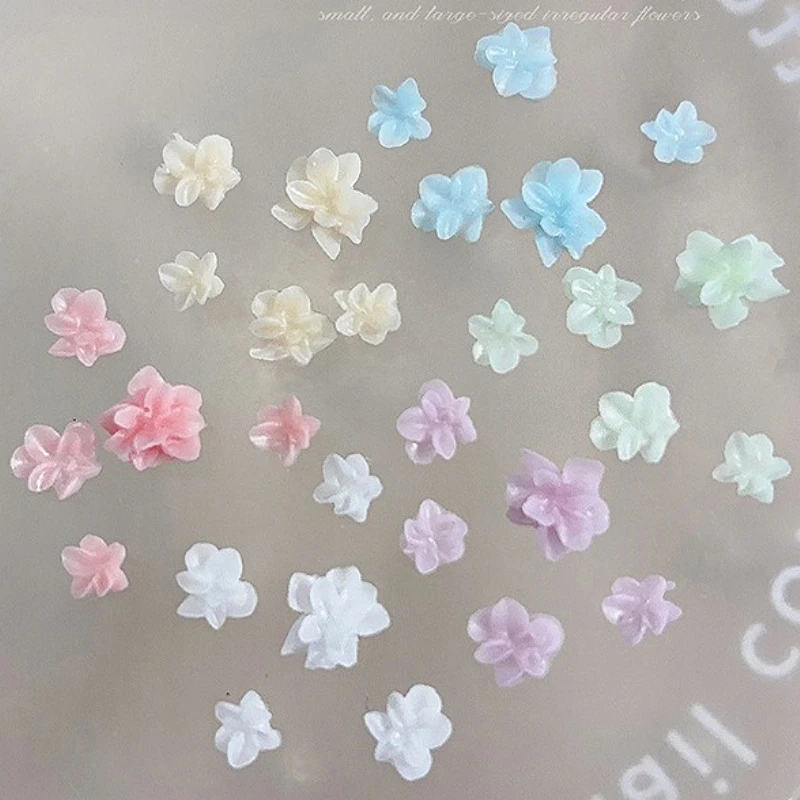 حساسة الملونة الراتنج لينة منحوتة زهرة تنورة حافة الدانتيل على شكل حرف U على شكل حرف V سحر مسمار الفن الديكور مانيكير أداة الملحقات