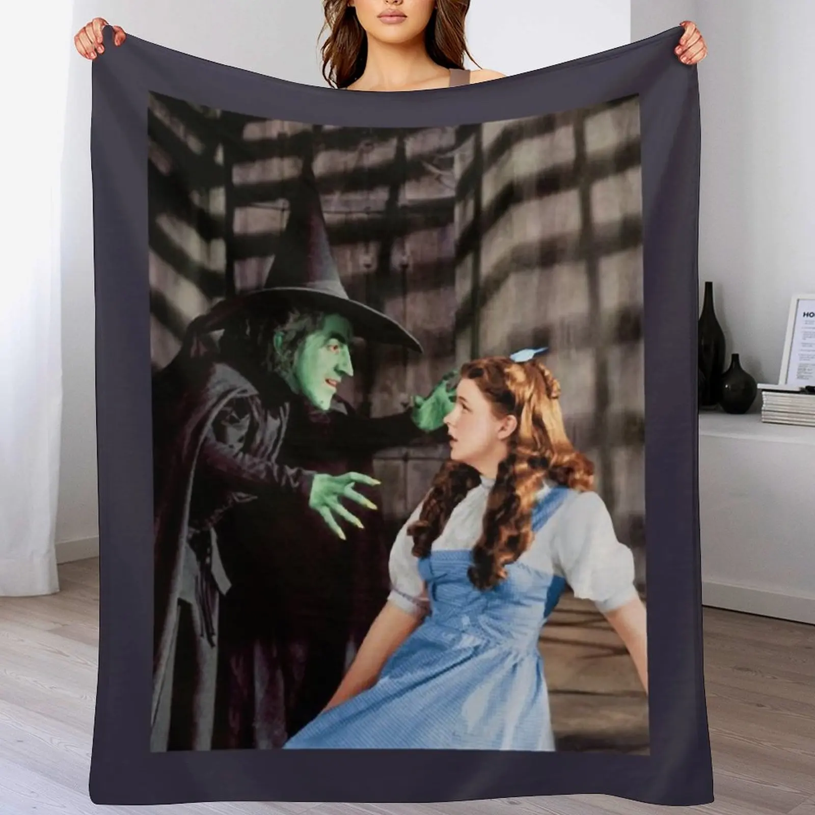 

Vintage Retro The Wizard Of Oz Awesome For Music Fans Throw Blanket Soft Beds Retros Baby Kid'S Blankets