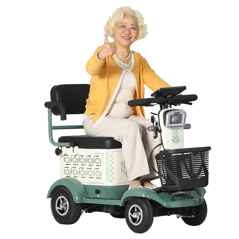 

Q1 Двухместный компактный легкий оригинальный маленький домашний четырехколесный электрический самокат с укрытием