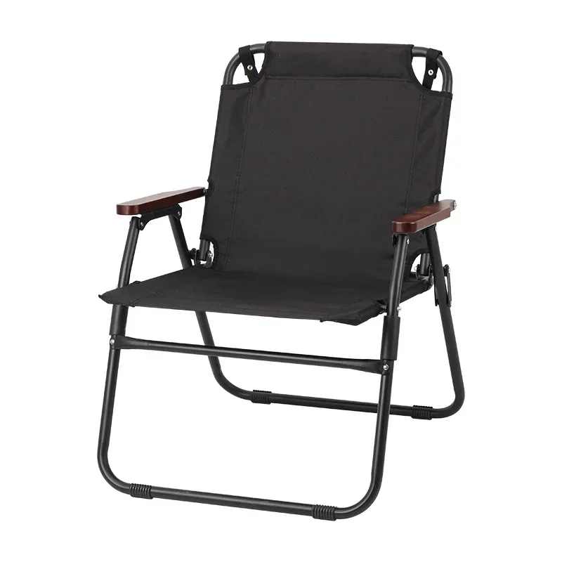 Wide And Convenient Camping Picnic Leisure Fishing Chair, Beach Chair, Single-person Outdoor Folding Chair