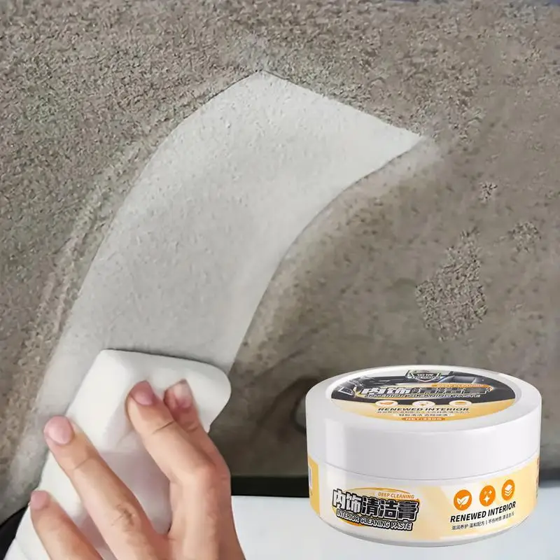 

Leather Conditioner For Car Interior 330g Leather Renovation Cream Interior Cleaner For Cars Trucks Leather Restorer Cream Stain