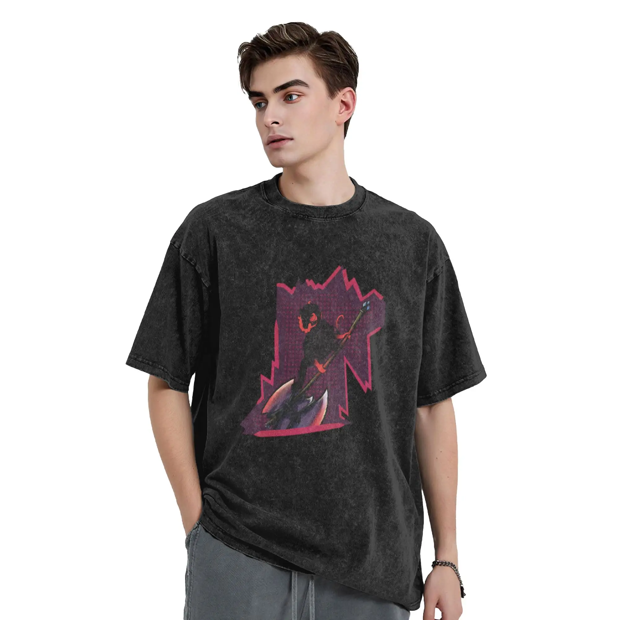 Soulfrin - The Gremlin  Goblin  Rat    thing   Classic Stylish A Washed T Shirt Men's Women's Oversized Cotton Tees Tops
