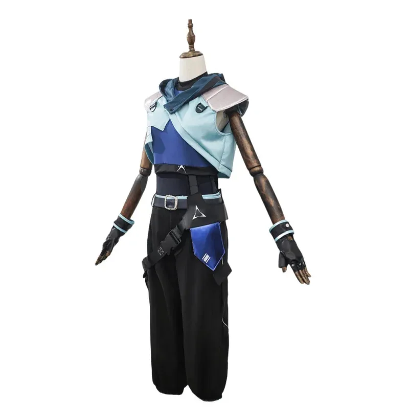 

Джетт Косплей Костюм Парик Женщины Хэллоуин Наряды Полный комплект Униформа Костюм Вечерние Ролевые Игры Одежда if;3