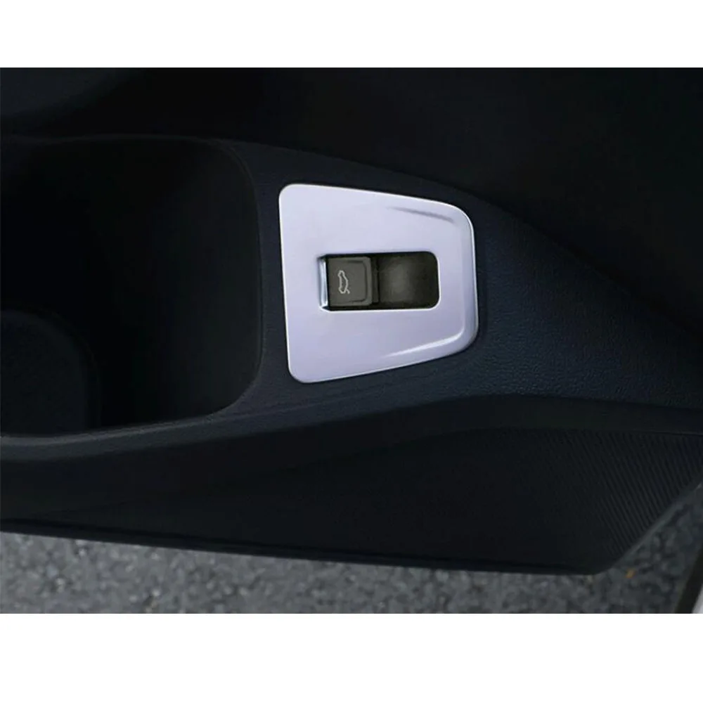Back Tail Door Rear Trunk Switch Trim Frame Button Stick Parts Hood For Volkswagen VW Tiguan L MK2 2016 2017 2018 2019 2020 2021
