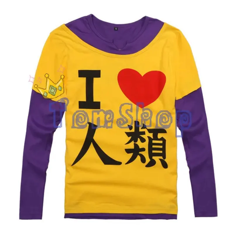 sisi 2233 أنيمي "لا لعبة لا حياة" سورا تأثيري كم طويل عادية تي شيرت الرجال النساء القطن تي شيرت بلايز تي شيرت M L XL XXL