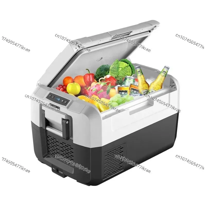 Small auto outdoor portable car fridge refrigerstors