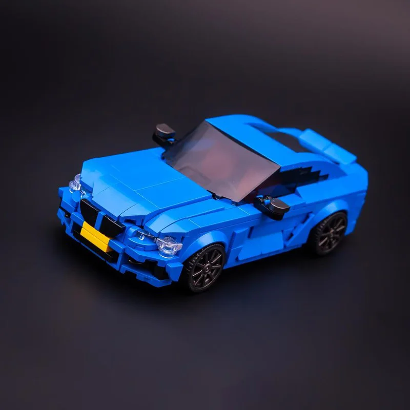 351 PCS Velocidade Hypercar Série M240i F22 Supercar Modelo de Corrida MOC Personalizar Bloco de Construção Tecnologia Montagem Presentes de Aniversário