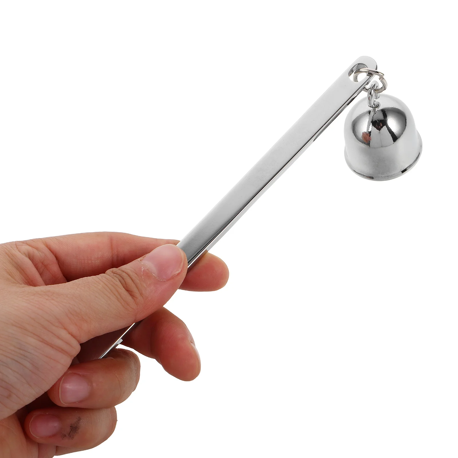 1 قطعة مجموعة السنافر الفولاذ المقاوم للصدأ خمر جرس على شكل مقبض طويل الفتيل المتقلب أداة للاستخدام الآمن اكسسوارات ديكور المنزل #3