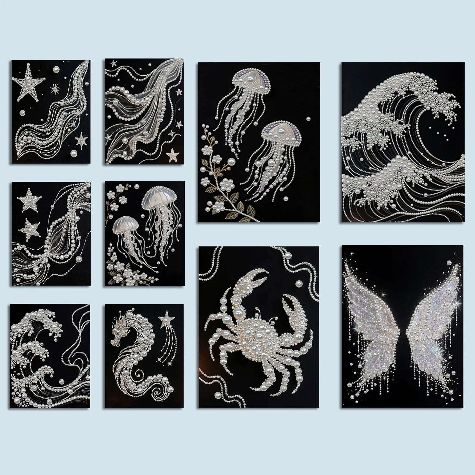 

DIY Pearl Painting Art Kits for Adults Beginners Home Wall Decor Pearl Art Painting With Frame 30x40cm