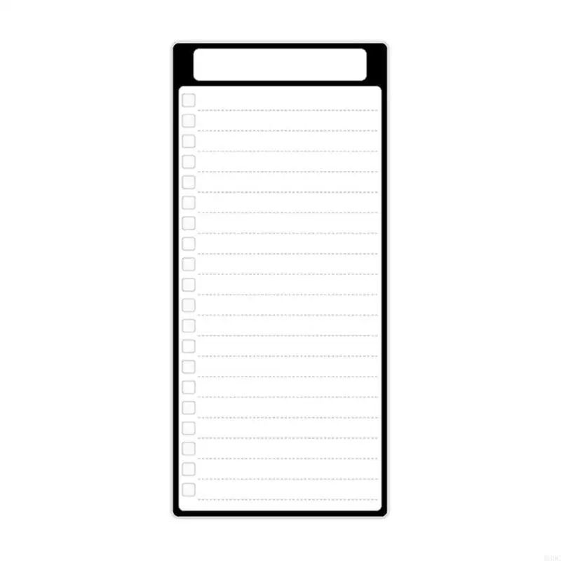 W89C để làm danh sách các xóa khô từ tính để làm danh sách tủ lạnh Danh sách mua sắm nhỏ Bảng trắng để làm danh sách bảng trắng