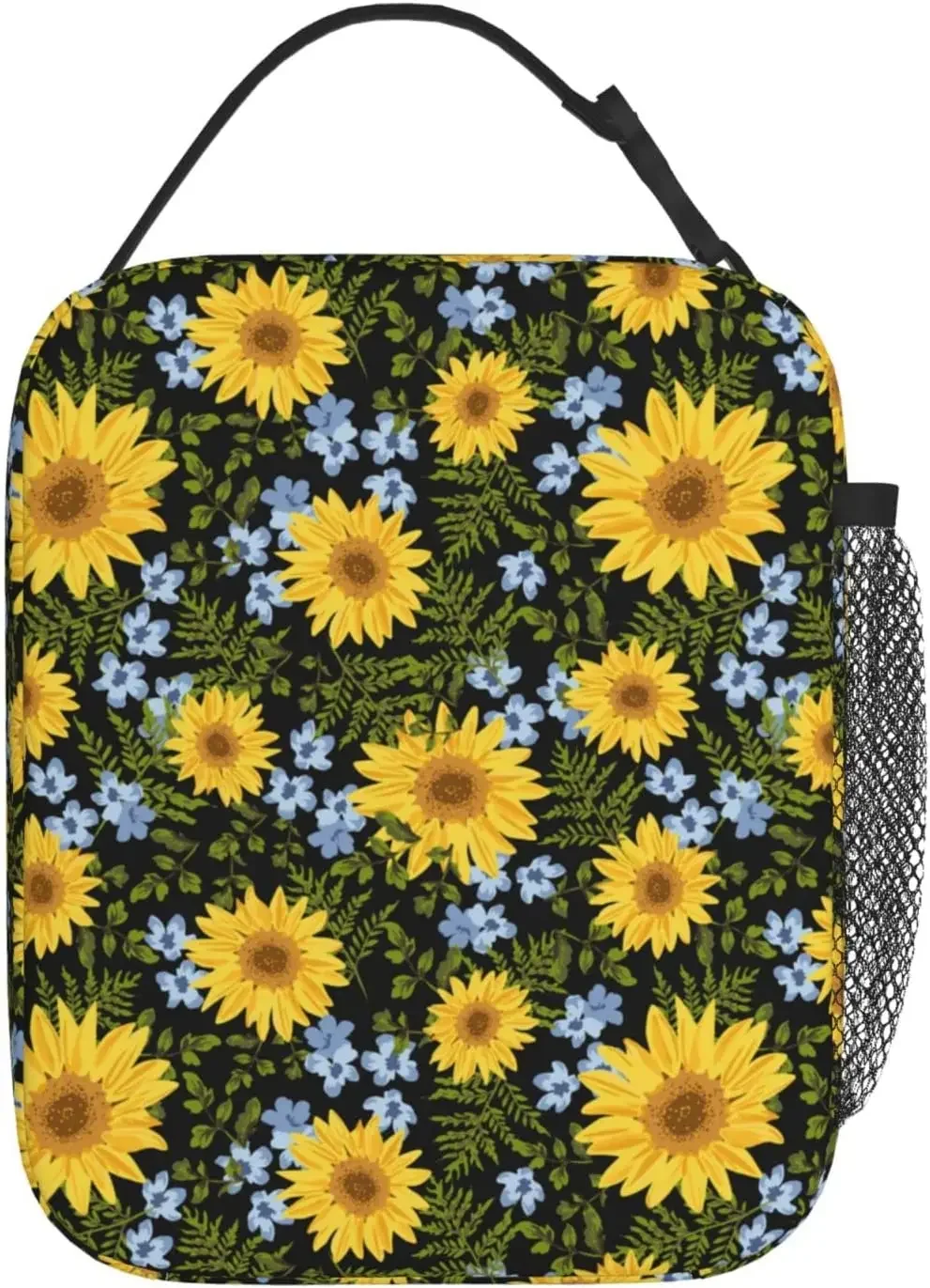 Sunflower Lunch Bag Tote Bag Lunch Bags for Women Lunch Box Insulated Container One Size Insulated Food Bag Cooler Bag