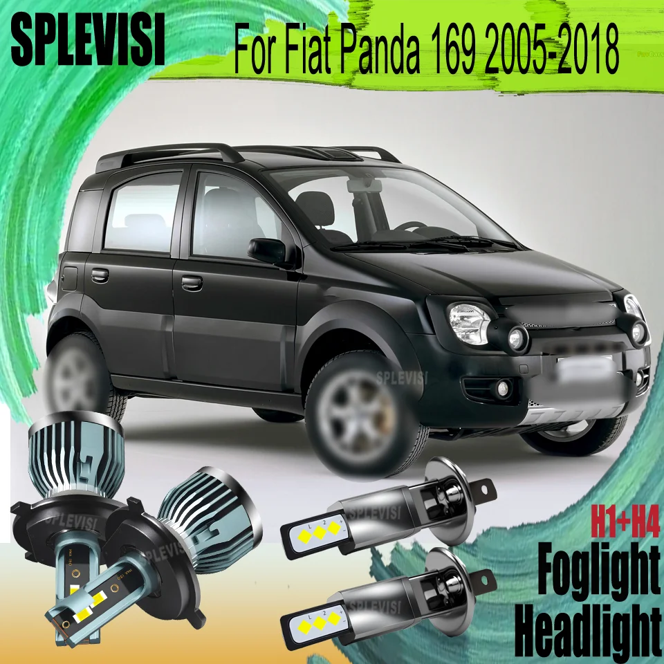 

Plug and Play LED Headlight Foglight For Fiat Panda 169 2005 2006 2007 2008 2009 2010 2011 2012 2013 2014 2015 2016 2017 2018