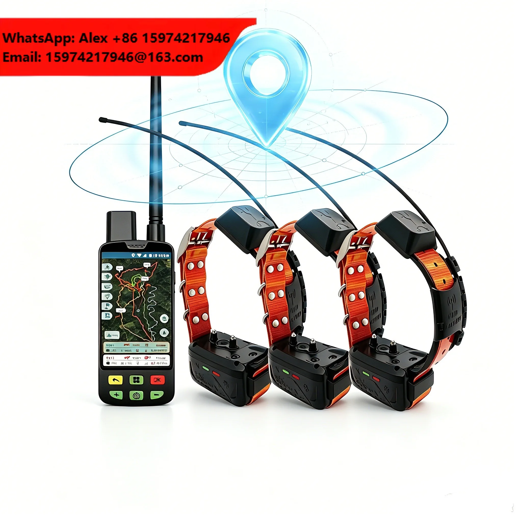Wholesale ESEEK GPS Tracker VHF+4G Hound Collar OEM Custom Logo CE Certified Pet Training Anti Lost Equipment
