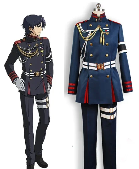 

Anime Seraph of the End Guren Ichinose Uniform Cosplay Costume