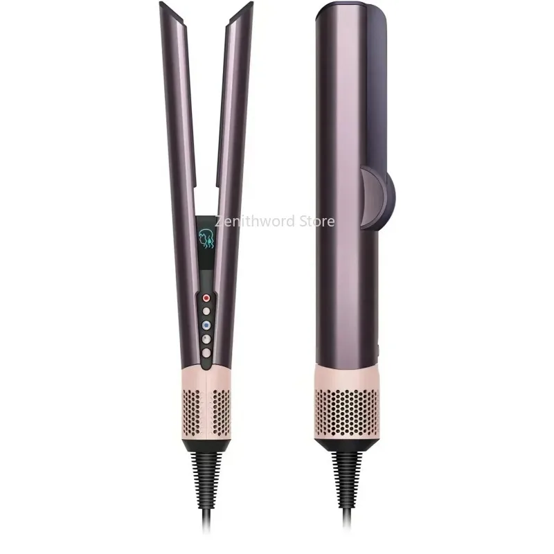 Einstellbare Temperatur, Dual-Use Haarglätter und Lockenstab, schnelle Aufheizzeit, Keramik-Stylingplatte, tragbares Anti-Verbrennungs-Haarstyling-Gerät für Zuhause, Salon und Reisen.