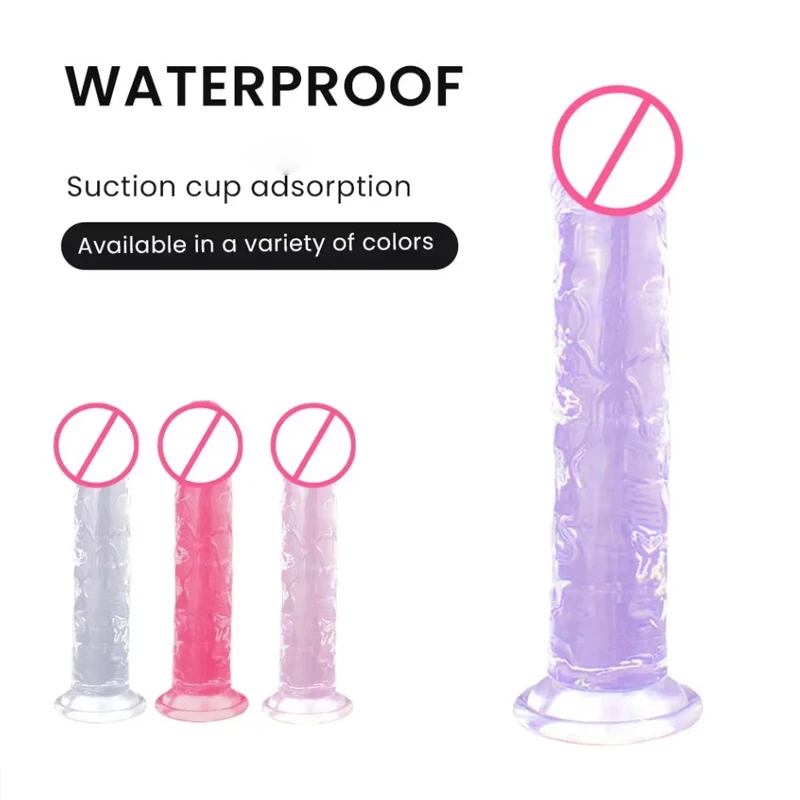 Manual Simulation Soft Dildo,Multi-color Suction Cup Dildo,Sex Toys,Sexy Toys,sexual toys for women,adult items for masterbation image 6