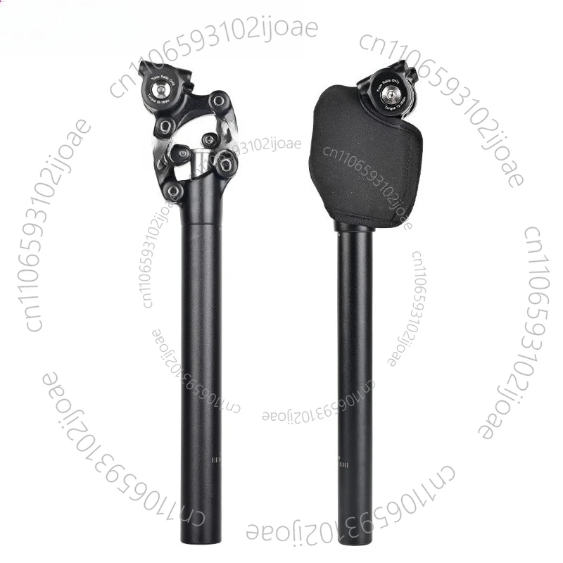 Seatpost with Shock Absorber Suspension Seatpost 27.2 30.9 31.6mm Damping Bicycle Seat Post 50mm Travel Mountain Bike Seat Tube