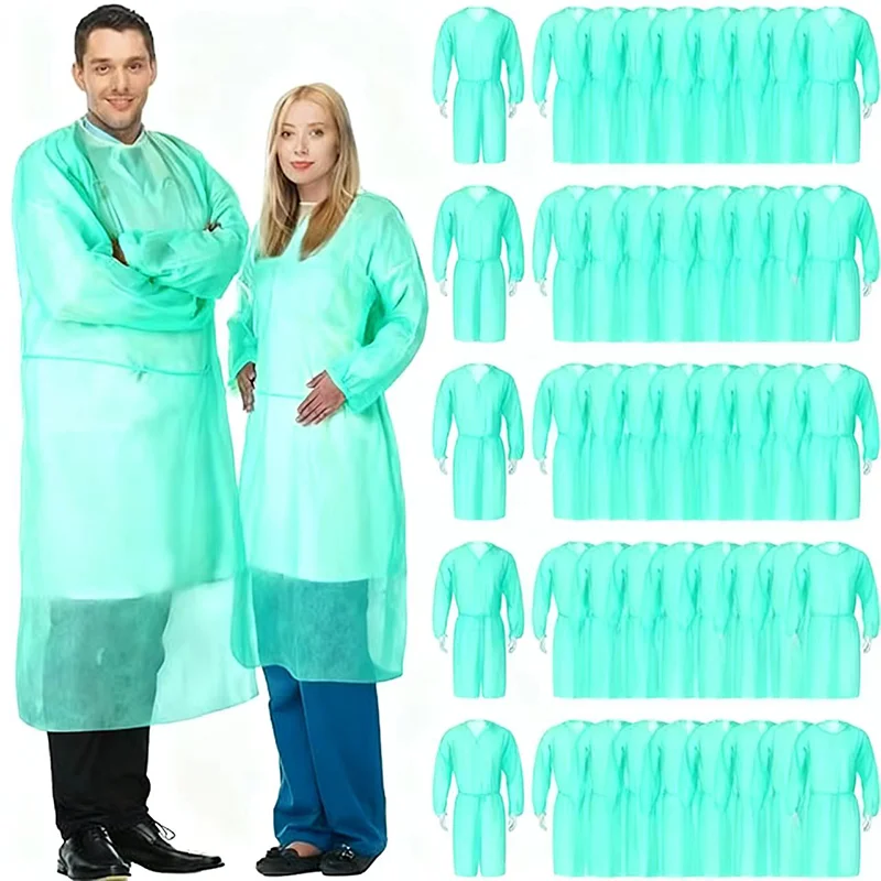 Disposable PPE protective clothing is lightweight and breathable, providing personal protection and environmental safety