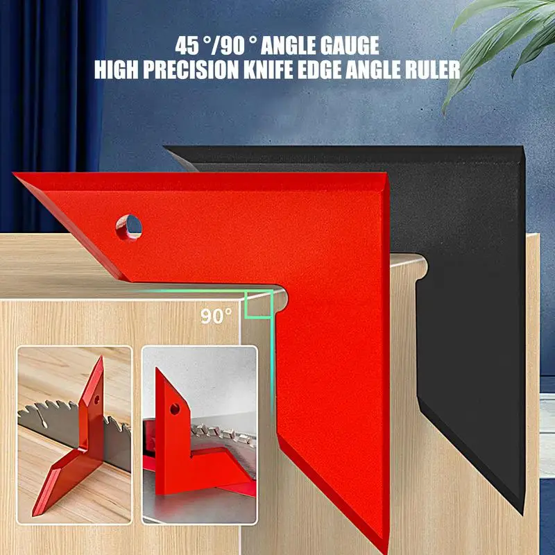 

Multi Angle Square Tool 45/90 Degree Miter Triangle Ruler L Shape Machinist Square For Complex Woodworking Projects Machine