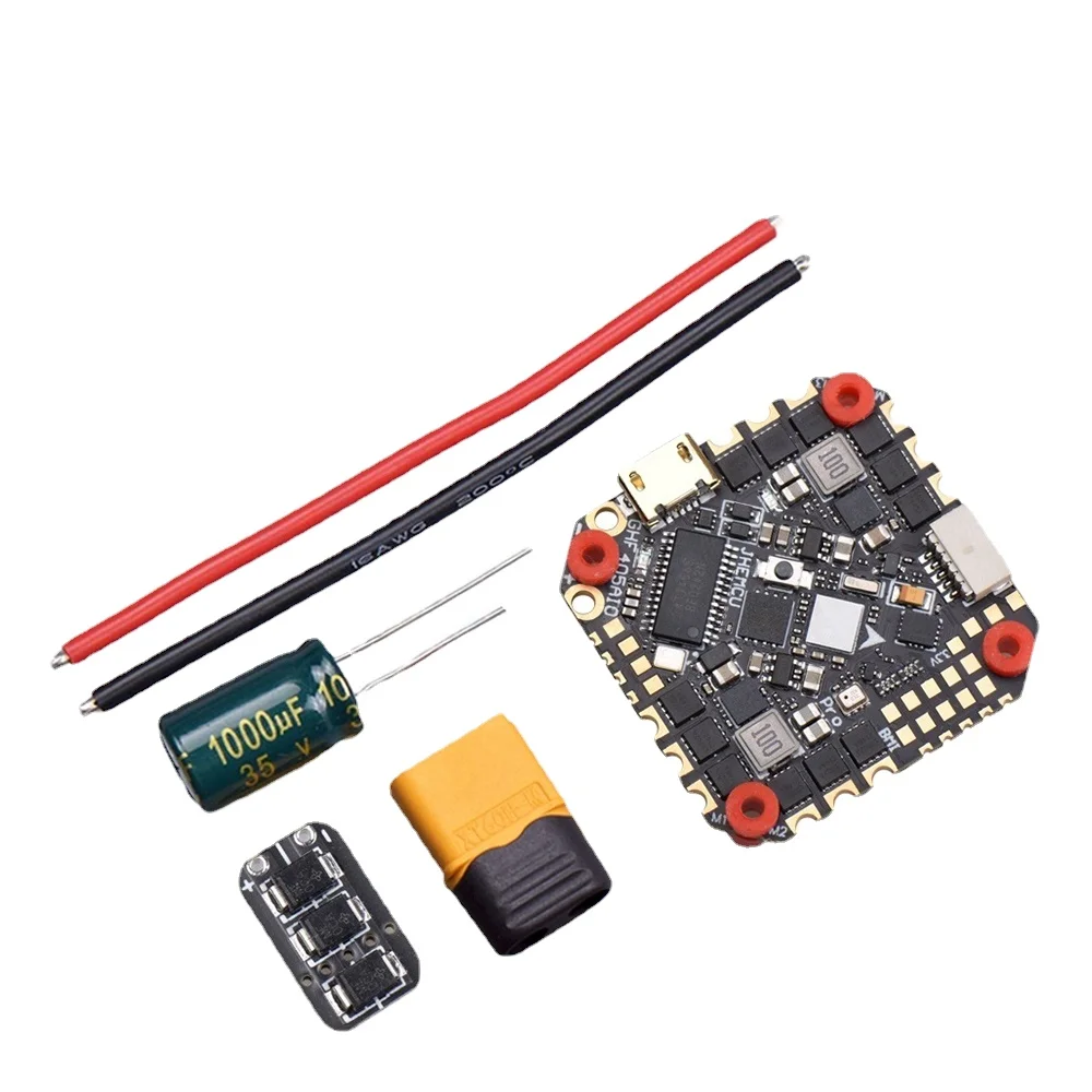 JHEMCU GHF405AIO-HD Betaflight F405 OSD Flight Controller With 40A ESC PWM Dshot600 2-6S for Toothpick RC FPV Racing Drone