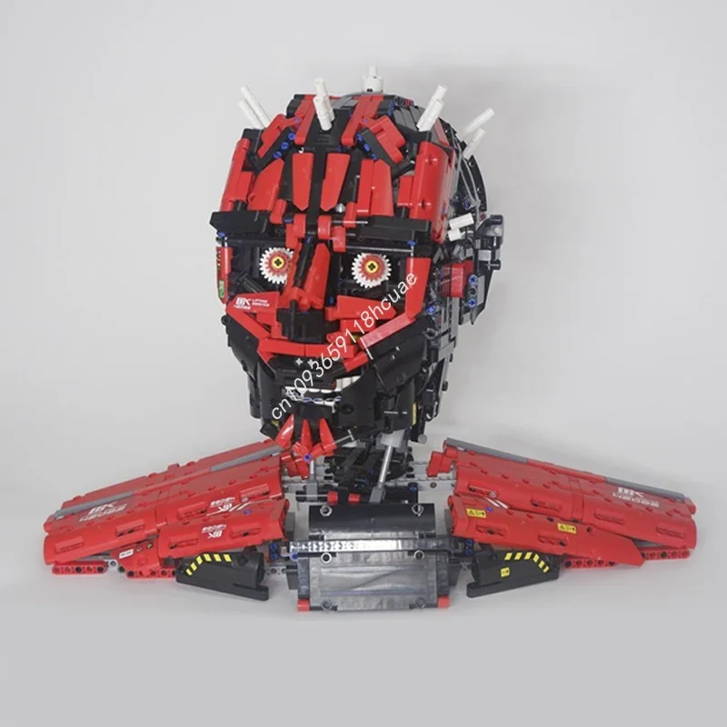 2012 قطعة MOC الرسوم المتحركة D Rth M Ul S رئيس النموذج الفني اللبنات لتقوم بها بنفسك التعليم الإبداعي هدية الكريسماس ألعاب مكعبات للأطفال