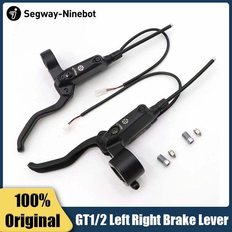 

Оригинальный левый и правый тормозной рычаг для Ninebot от Segway GT1 GT2, суперэлектрический скутер, детали тормозной планки KickScooter
