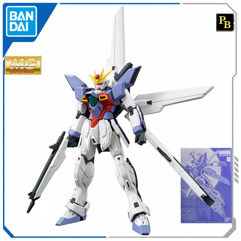 

BANDAI PB MG 1/100 GX-9900 GUNDAM X UNIT3 SATELLITE SYSTEM Genuine Anime Assembly model Action Toy Figures Collection Toy Gifts