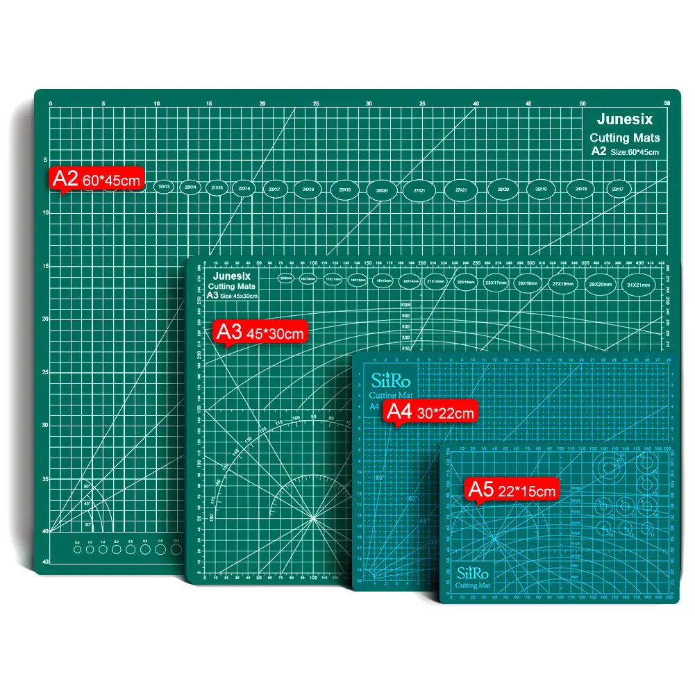 

Rotary Cutters Set A3 Cutting Mat for Sewing,Acrylic Rulers,Scissors,Exacto Knife,Fabric Cutter Kit for Crafting,Quilting,Sewing