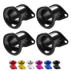 4Pcs Aluminum Air Horn For AE86 Toyota Corolla GTS Velocity Stack 20V 4AG ITB/ITBs Car Air Horn Funnel Add Horse Power Auto Part