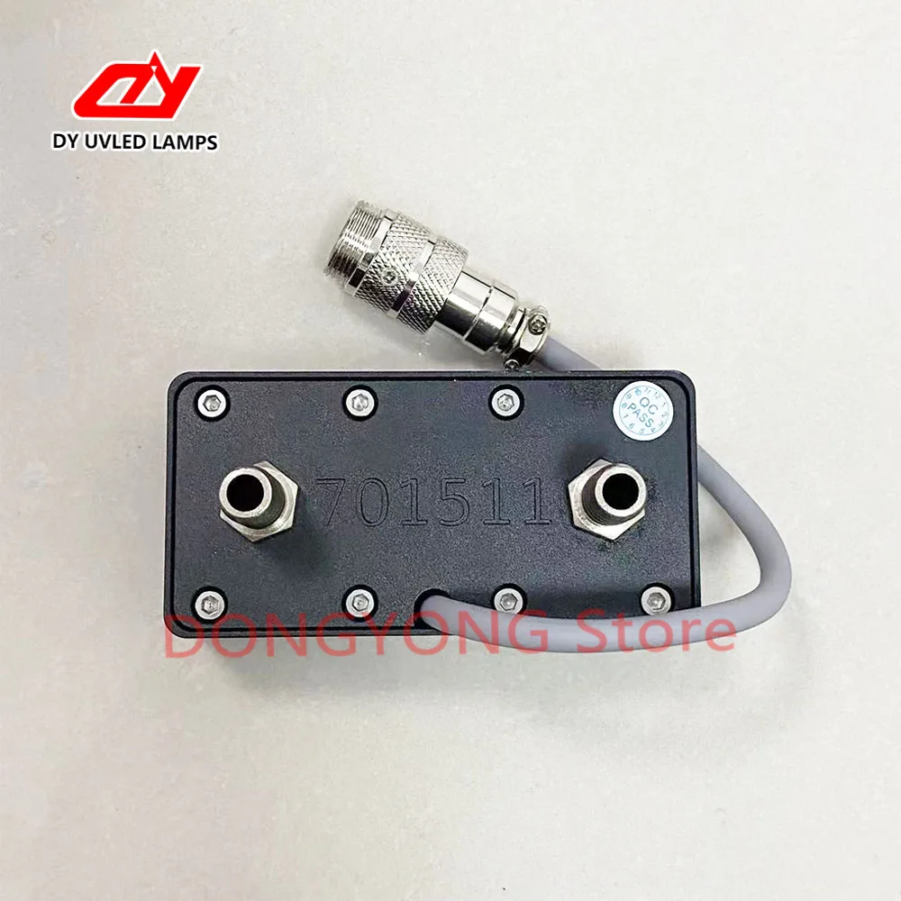 水冷システム UV LED ランプ UV インク硬化ライト 70*15 ミリメートルエポキシ樹脂接着剤接着ドライライト PVC