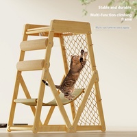 Space Capsule Cat Climbing Frame with Scratching Board Hammock Sisal Wear-Resistant Non-Slip Surface Pet Supplies for Cats