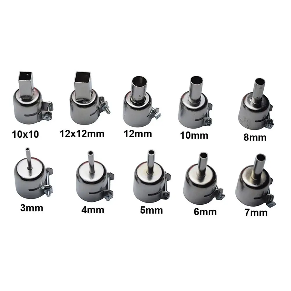 850 Series 22mm Universal Nozzle for 858 858A 858D+ 8586 Soldering Station Hot Air Gun Welding Nozzles