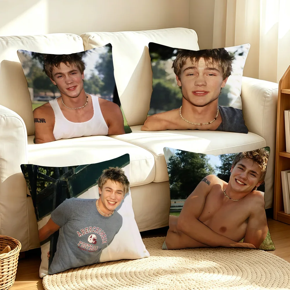 Actor Chad M-Michael Murray Cool cushion cover Soft Smooth Pillow Case Hidden Zipper Washable Decorative Couch Office Gift