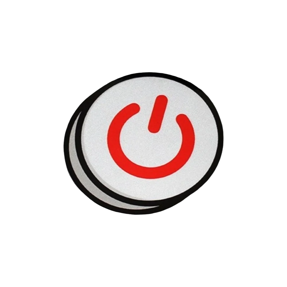 Decorative 2D Flat Car Stickers Scratch Cover Protective Switch Sockets Reflective Stickers Self-Adhesive Waterproof