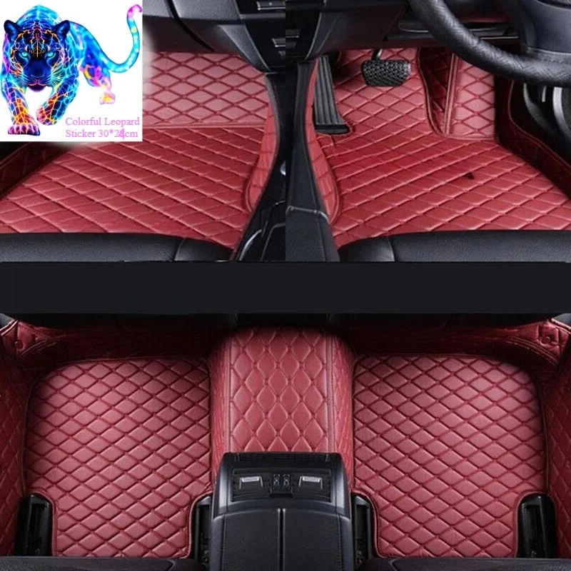 For Tesla Model X 5 Seats 2016-2017 Car Floor Mats Custom Mats Car Accessories Waterproof Carpets Covers Left /Right Hand Drive