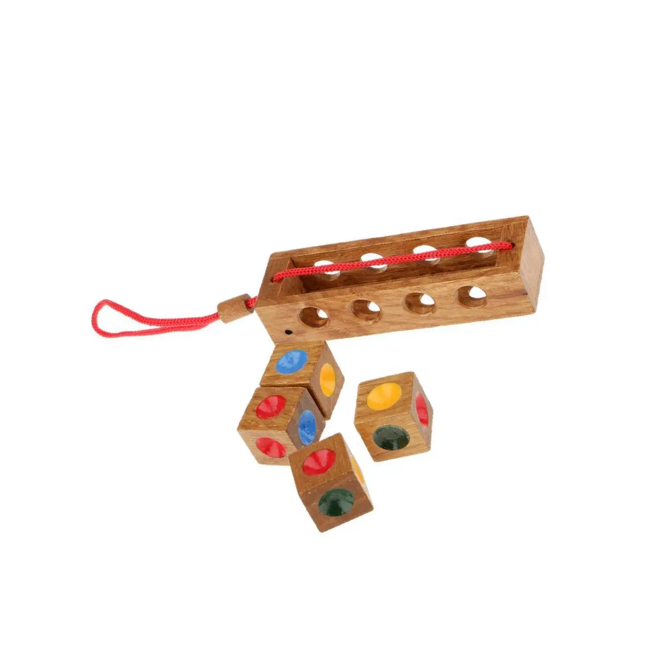 

Wooden Crazy Four Puzzle Toy Traditional Game Family Home Play Kids Gift