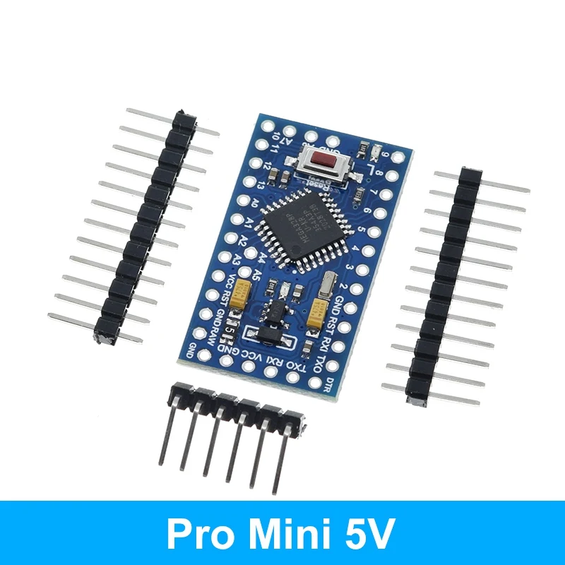 DIYTZT 1/5PCS Pro Mini 328 Mini 3,3 V/8M 5V/16M ATMEGA328 ATMEGA328P-AU 3,3 V/8MHz 5V/16MHZ para Arduino