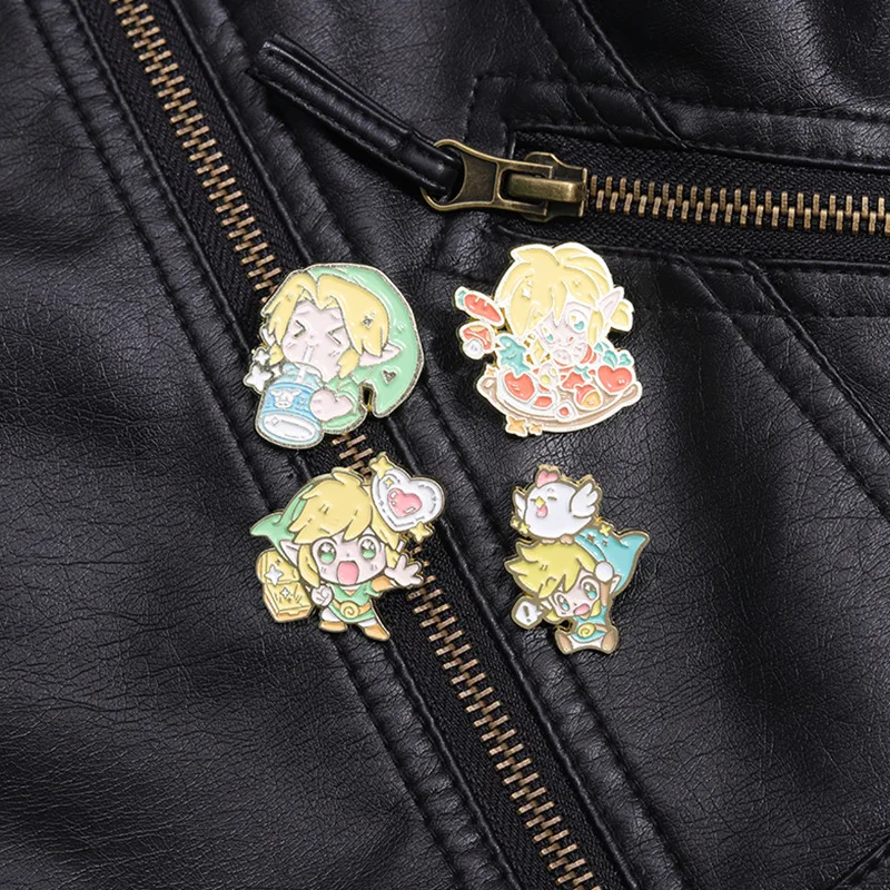 Adventure Game Badges Enamel Pin Brooches for Women Lapel Pins Clothing Accessories Fashion Jewelry Gift Toy Backpack Link view 6