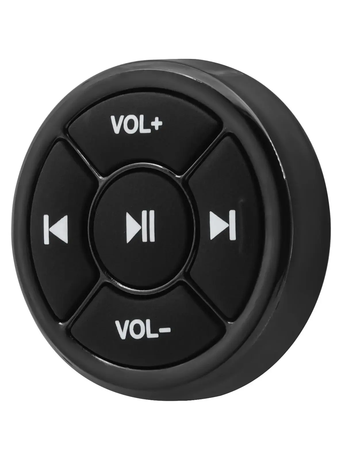 AliExpress NONE K0174 Bluetooth-compatible Remote Controller Media Button Car Motorcycle Bike Steering Wheel Music Player for IOS Android