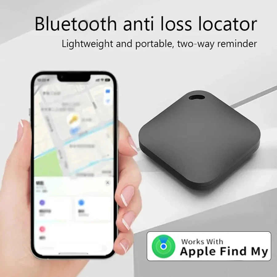 Smart Bluetooth Tracking Device Mini Portable GPS Tracker Apple Find My Smart Tag Child Pet Car Lost Finder Anti-Lost Positioner