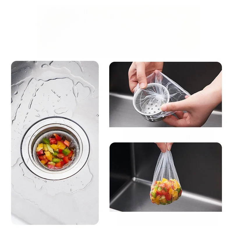 Disposable kitchen sink filter screen sewer pool filter screen dishwashing sink floor drain filter screen vegetable basin